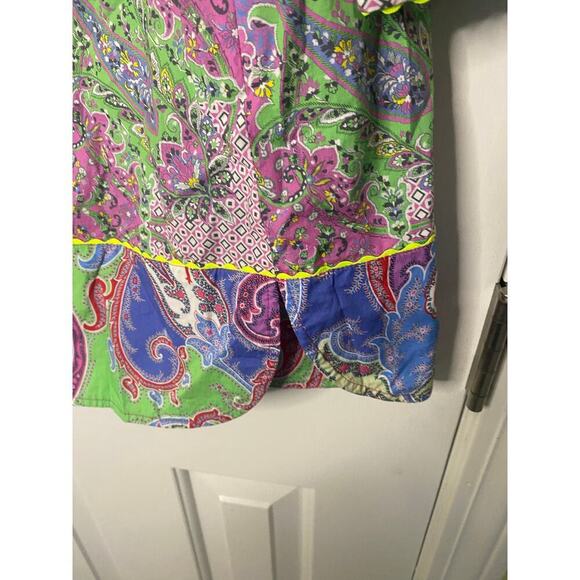 Maison Common Paisley Printed Tunic Top Size 42 - Picture 4 of 11